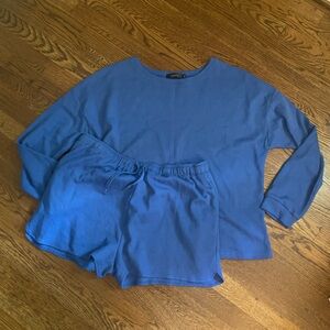 Women’s Long sleeved and shorts lounge set
